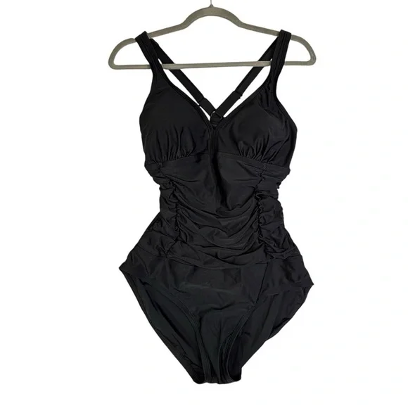 New Ruched Tummy Control Swimsuit - Picture 1 of 10